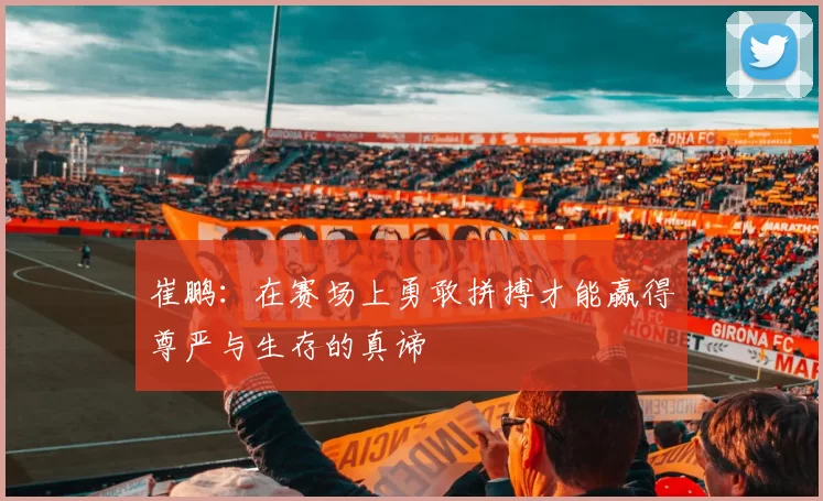 崔鹏：在赛场上勇敢拼搏才能赢得尊严与生存的真谛